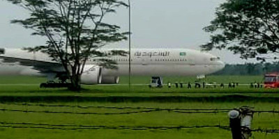 Pesawat Saudi Airlines SV5276 Dapat Ancaman Bom, TNI Gerak Cepat
