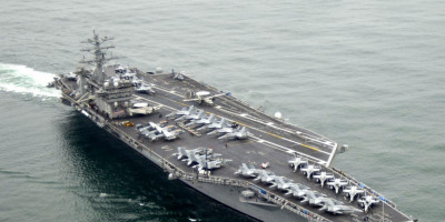 Gunakan Hak Lintas Transit, Kapal Induk AS USS Nimitz Lintasi Selat Malaka