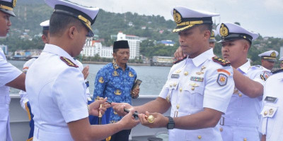 Rotasi Jabatan di Koarmada III, Komandan  KRI Panah-626 Resmi Berganti