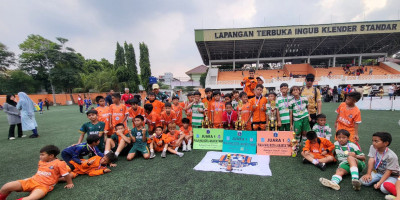 Gol Menit Akhir Khalif Reynand Muttaqin, Antar Kemenangan di Final U-9