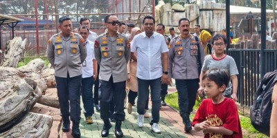 Polri Tinjau Keamanan New Wisata Wendit Malang