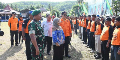 Apel Jambore Relawan Kebencanaan Tahun 2025, Ini Pesan Danrem 083/Bdj
