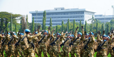 173 Prajurit TNI Tiba Di Tanah Air Pasca Emban Misi Perdamaian 