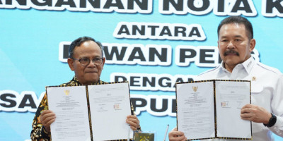 MoU Dewan Pers dan Kejaksaan, Jaksa Agung: Pers Jembatan Penghubung Kejaksaan dengan Masyarakat 