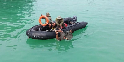 Yontaifib 1 Marinir Tutup Latihan Aspek Laut di Pulau Payung