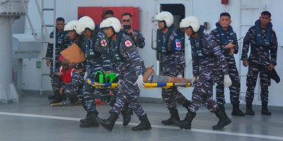 KRI dr. Wahidin Sudirohusodo-991 Mantapkan Langkah Menuju Predikat KRI Teladan TNI AL 2025