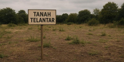 Tanah Telantar Diambil Negara dalam 2 Tahun