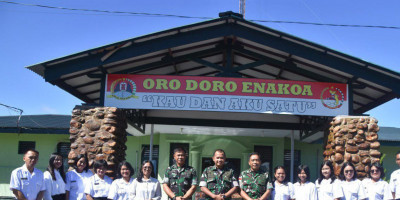 Dandim 1710/Mimika Beri Pengarahan Kepada SPPI Yang Baru Menyelesaikan Pendidikan Di Rindam XVII/Cen