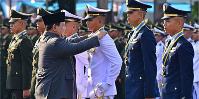 Presiden Prabowo ke Perwira Muda: Bela Rakyat, Rela Berkorban untuk NKRI