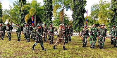 Pembukaan TMMD Ke-125 TA 2025 Kodim 1506/Namlea Di Kabupaten Buru Selatan