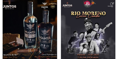 Pesta Cita Rasa dan Musik Latin: Manta Rum & Boslucks Cigar Gelar Malam Istimewa di Juntos Bar & Grill