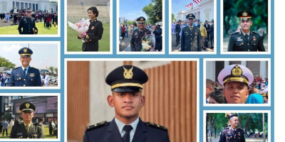 Unik, 10 Perwira Remaja Bermarga Sitorus Lulus Bersamaan dari TNI dan Polri