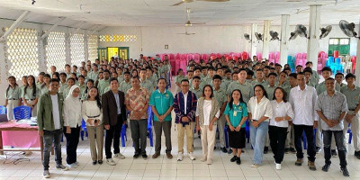 Tebar Karsa PK-261 LPDP: Bangkitkan Asa Pelajar Perbatasan Atambua