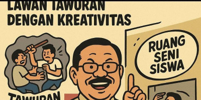 Gubernur Pramono Resmikan Ruang Seni Siswa: Lawan Tawuran dengan Kreativitas