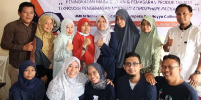 Dukung UMKM, Dosen dan Mahasiswa PNJ Gelar Pelatihan Teknologi Kemasan di Bogor