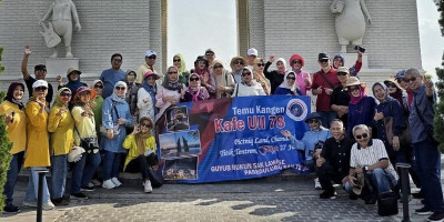 Alumni FE UII Angkatan '78 Gelar Reuni di Yogyakarta: Guyup Rukun Sak Lawase