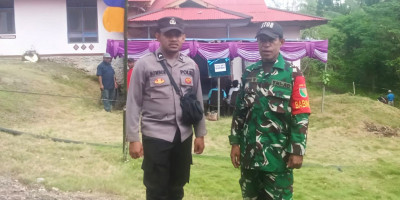 Netral dan Profesional, Anggota Posramil Warsa Amankan TPS saat PSU