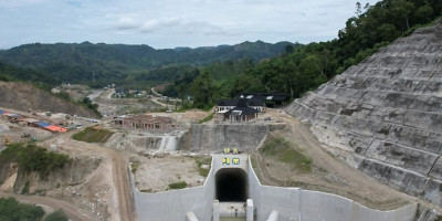 Progres Pembangunan Bendungan Bulango Ulu Capai 85,6 persen, Dukung Swasembada Pangan di Gorontalo