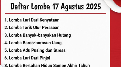 Cerpen: Lomba 17 Agustus Paling Absurd Sepanjang Sejarah