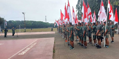 Rampal Bersiap Jadi Lautan Merah Putih! Korem 083/Baladhika Jaya Matangkan Persiapan HUT Ke-80 RI 