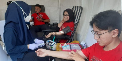 PDDI DKI Jakarta Galang Donor Darah Massal di Festival Kemerdekaan ke-80 RI 