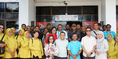 Dandim 1708/BN Lepas Keberangkatan Letkol Inf Marsen Sinaga ke Penugasan Baru di Kostrad
