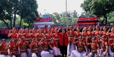 Di HUT ke-80 RI, Megawati Ingatkan Krisis Pangan hingga Runtuhnya Etika