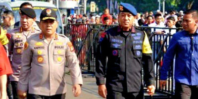 Brimob Polda Metro Jaya Kerahkan Ribuan Personel Amankan HUT ke-80 RI di Jakarta