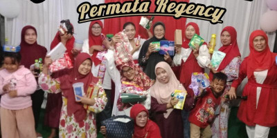 Warga Permata Regency Gresik Selatan Gelar Doa Bersama HUT RI ke-80