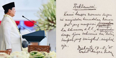 Prabowo Kumandangkan Ulang Proklamasi, Rakyat Larut Haru di HUT ke-80 RI