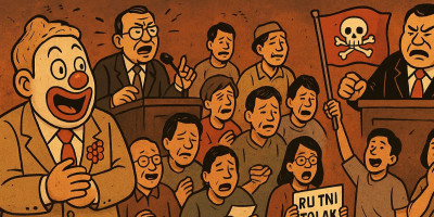 Negeri Haha Hihi dan Tragikomedi Kekuasaan Abadi