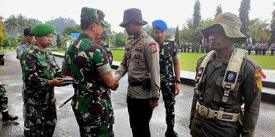 Penutupan TMMD ke-125 di Buru Selatan, Pulau Buru