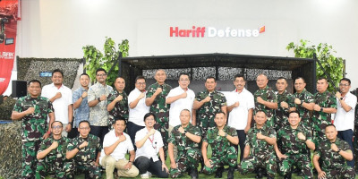 Pangkormar Tinjau Fasilitas PT. Hariff Depa Persada: Perkuat Sinergi Dan Inovasi Perlengkapan Tempur