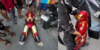 Warga Geruduk Rumah Sahroni di Tanjung Priok,: Mobil Dirusak, Iron Man Dijarah