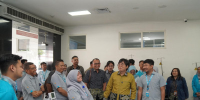 Tingkatkan Mutu Layanan, Dewas BPJS Kesehatan Siruaya Utamawan Kunjungi Dua RS di Malang