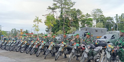 Dandim 1710/Mimika Tekankan Kewaspadaan dan Pendekatan Humanis