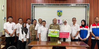 PGN - Pemkab Jepara - BRIN Kembangkan 10 Hektare Padi Biosalin di Pesisir Jepara
