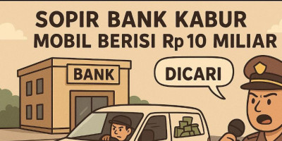 Nekat! Sopir Bank Bawa Kabur Mobil Berisi Rp 10 Miliar di Solo, Polisi Sudah Kantongi Identitas Pelaku