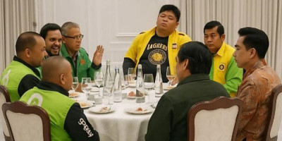 Misteri Ojol Glowing di Istana Gibran
