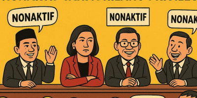 Demokrasi Murahan, Nonaktif Tanpa Hilang Privilege