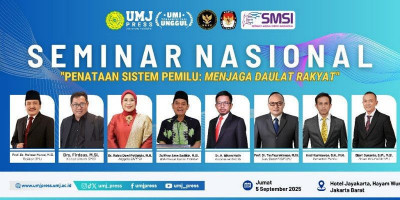UMJ Gelar Seminar Nasional Bahas Penataan Sistem Pemilu 2029