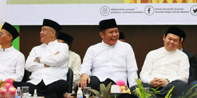 Hadiri Peringatan Maulid Dan Do'a Kebangsaan Di Palembang, Sultan: Stabilitas Keamanan Syarat Kemajuan Bangsa 