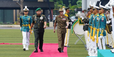 Kasad dan Kasad Australia Teguhkan Persahabatan, Perkuat Kerja Sama Militer Kedua Negara
