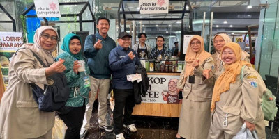 Ma'Ci Coffee Jadi Primadona Bazar PKK Expo 2025 di Balaikota