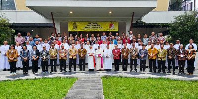 Retret dan Temu Rohani Katolik Keuskupan TNI-Polri Digelar di Muntilan