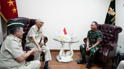 Panglima TNI Bersilaturahmi dengan Ketua Badan Pertimbangan Pusat PPAD
