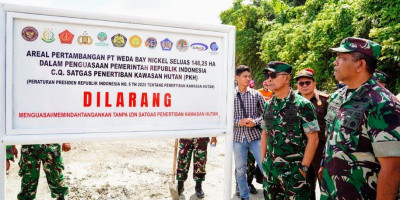 PT Weda Bay Nickel dan PT Tonia Mitra Sejahtera Ditertibkan Satgas PKH