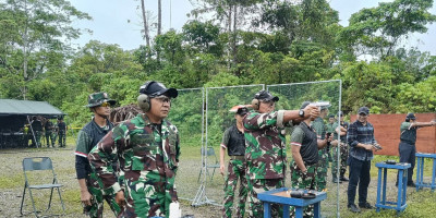 Tim Tembak Pasmar 3 Naik Podium Juara Trisula Open Championship 2025