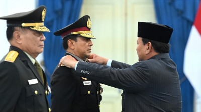 Panglima TNI Hadiri Penganugerahan Pangkat Istimewa dan Pelantikan Menteri Kabinet Merah Putih di Istana Negara