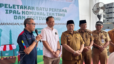 PGN Bangun IPAL Sentra Tahu Jombang, Targetkan Tekan 77 Persen Polusi Organik